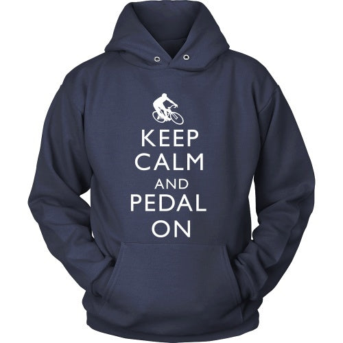 T-shirt - Keep Calm And Pedal On-Front