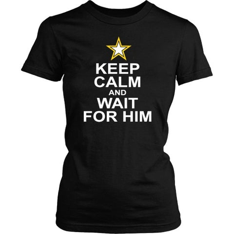 T-shirt - Keep Calm And Wait For Him