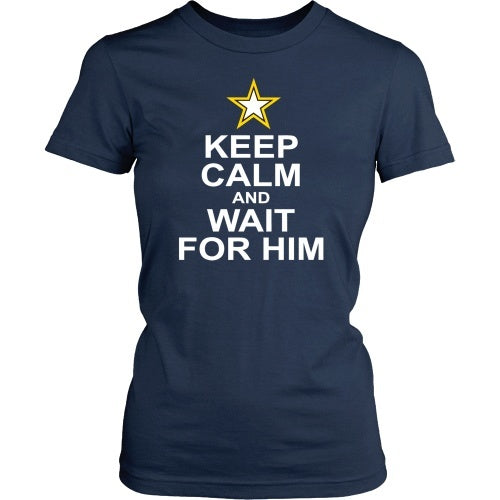 T-shirt - Keep Calm And Wait For Him