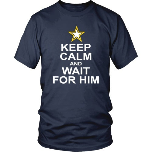 T-shirt - Keep Calm And Wait For Him