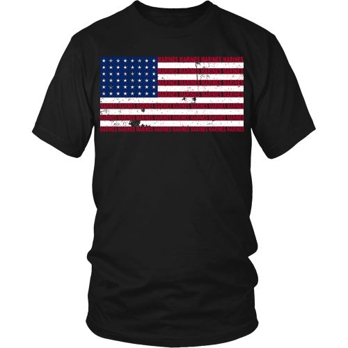 T-shirt - Marine Flag