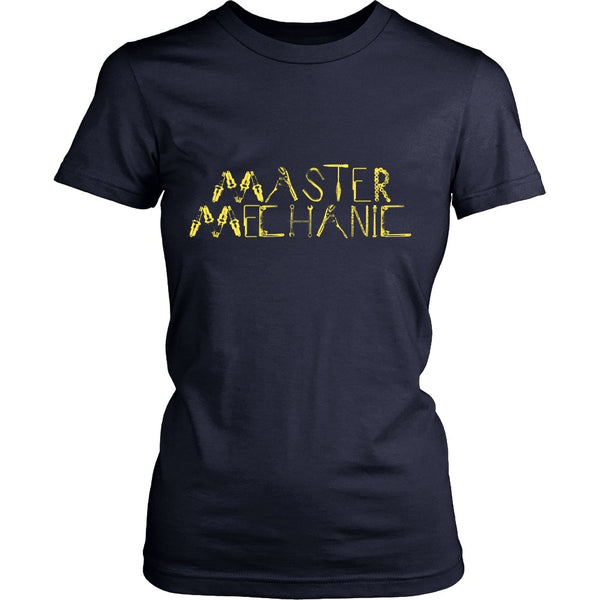 T-shirt - Mechanic - Master Mechanic (Yellow) -  Front Design