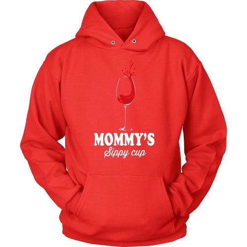 T-shirt - Mommy's Sippy Cup - Funny Wine Tee Shirt - Front