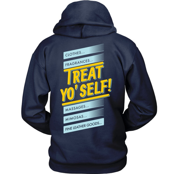 T-shirt - Parks And Recreation - Treat Yo Self! (Back Design)