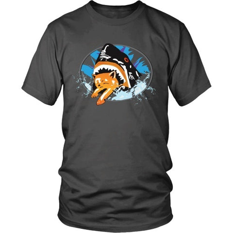 T-shirt - Pineapple Express - Shark Cat - Front Design