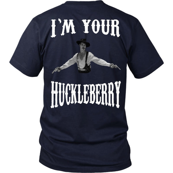 T-shirt - Poker Front / Huckleberry Back