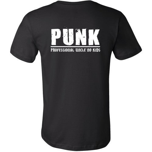 T-shirt - PUNK - Professional Uncle No Kids -Back