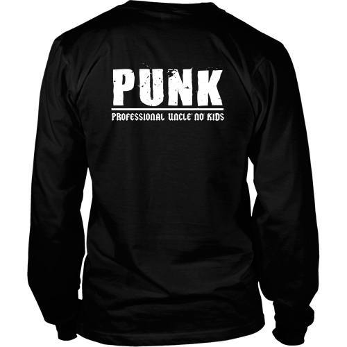 T-shirt - PUNK - Professional Uncle No Kids -Back