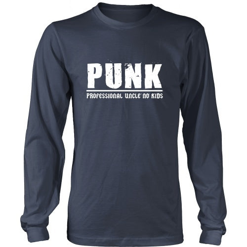 T-shirt - PUNK - Professional Uncle No Kids - Front