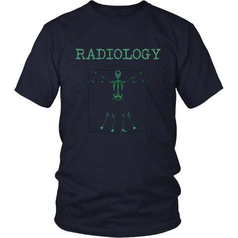 T-shirt - Radiology DaVinci Shirt - Front