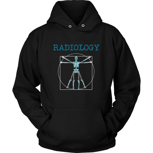 T-shirt - Radiology DaVinci Shirt Kaiser- Front