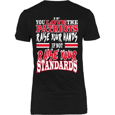 T-shirt - Raise Your Hands Patriots- Back