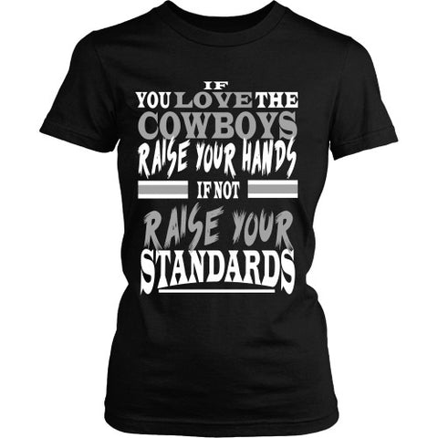 T-shirt - Raise Your Standard Cowboys - Front