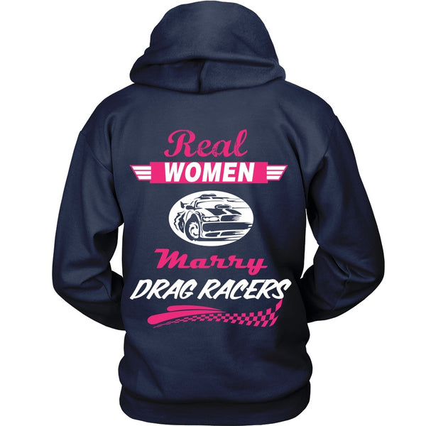 T-shirt - Real Women Marry Drag Racers - Back Design