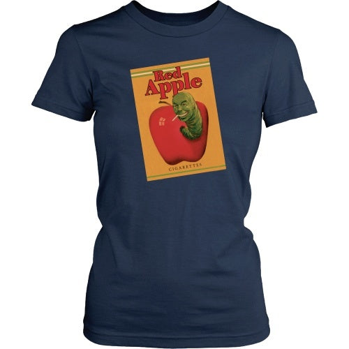 red apple tobacco shirt AKA Manzana Roja - T-Shirt Wear the brand that Butch Coolidge Red Apple Cigarettes Cult Movie