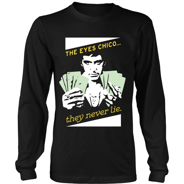 T-shirt - Scarface -The Eyes Chico - Version A - Front Version