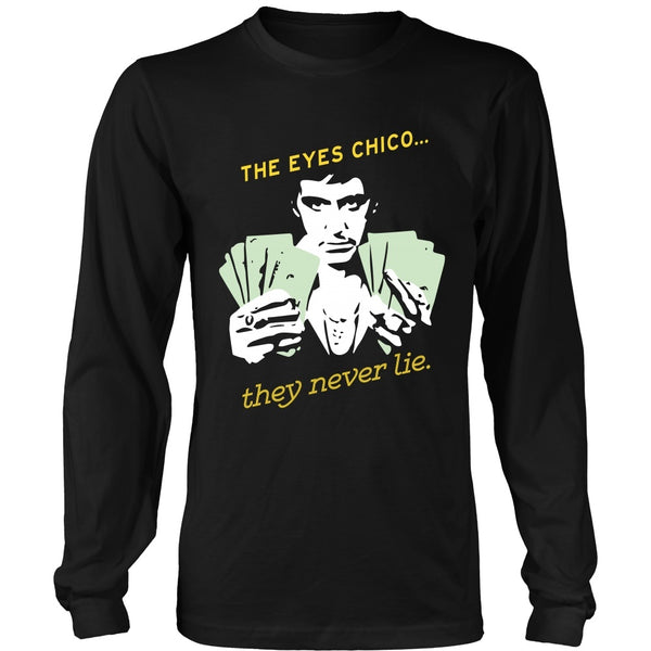 T-shirt - Scarface -The Eyes Chico - Version B - Front Version