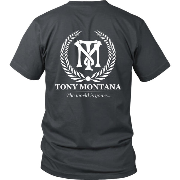 T-shirt - Scarface - Tony Montana (White) - Back Design