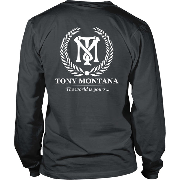 T-shirt - Scarface - Tony Montana (White) - Back Design