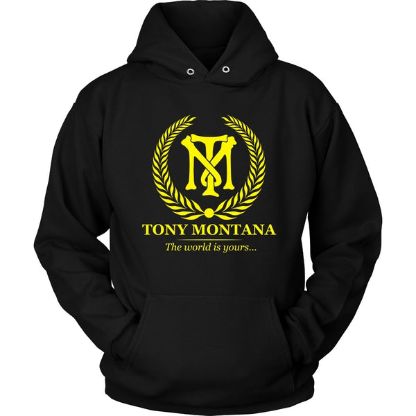 T-shirt - Scarface - Tony Montana (Yellow) - Front Design