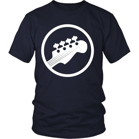 T-shirt - Scott Pilgrim - Bass Guitar (With Strings) - Front Design