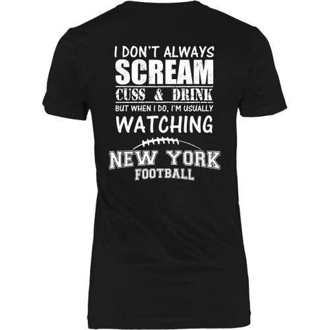 T-shirt - Scream And Cuss Fan - Back