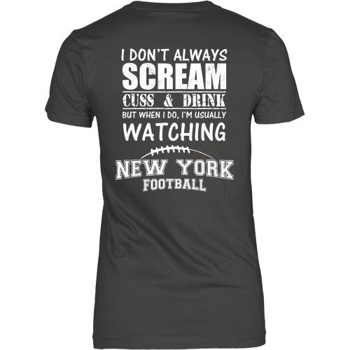 T-shirt - Scream And Cuss Fan - Back