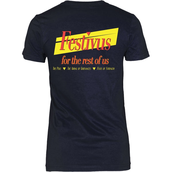 T-shirt - Seinfeld - Festivus For The Rest Of Us - Back Design