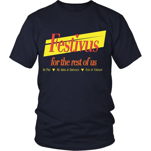 T-shirt - Seinfeld - Festivus For The Rest Of Us - Front Design