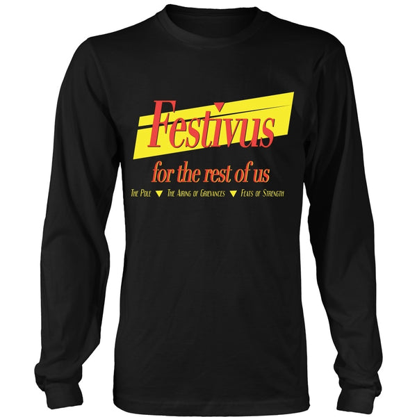 T-shirt - Seinfeld - Festivus For The Rest Of Us - Front Design