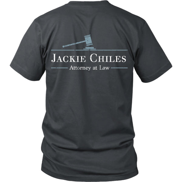 T-shirt - Seinfeld - Jackie Chiles Tee - Back Design