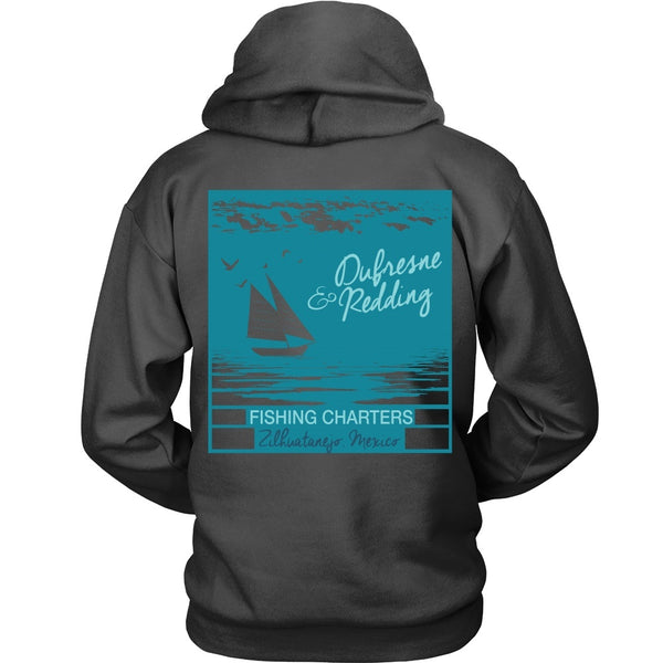 T-shirt - Shawshank Redemption - Dufresne & Redding (B) Fishing Charters (Back Design)