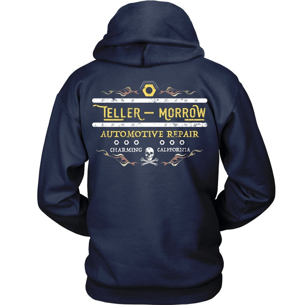 T-shirt - Sons Of Anarchy Inspired - Teller & Morrow Automotive Repair - Back Design