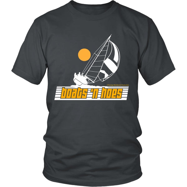 T-shirt - Stepbrothers - Boats N Hoes - Front Design - DDA