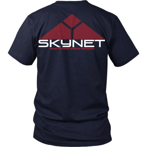 T-shirt - Terminator - Skynet - Back Design