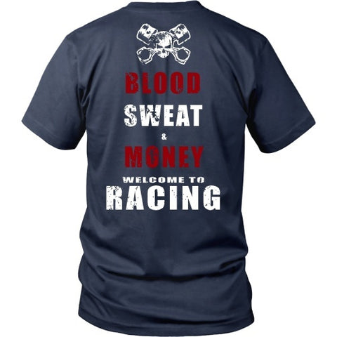 T-shirt - The Cost Of Racing