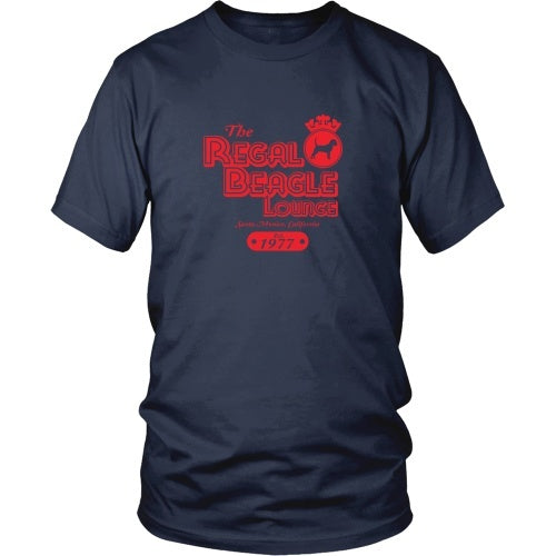 T-shirt - Three's Company - The Regal Beagle Red - Front Design