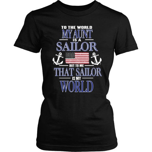 T-shirt - To The World My Aunt Is A Sailor