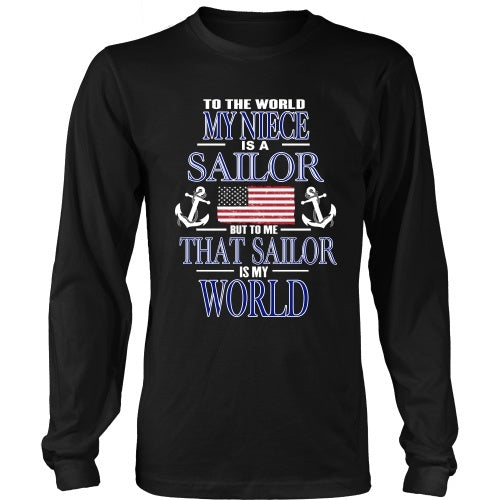T-shirt - To The World My Niece Is A Sailor