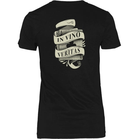 T-shirt - Tombstone - In Vino Veritas Tee - Back Design