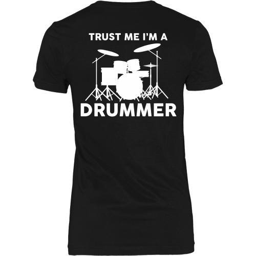 T-shirt - Trust Me I'm A Drummer - Back