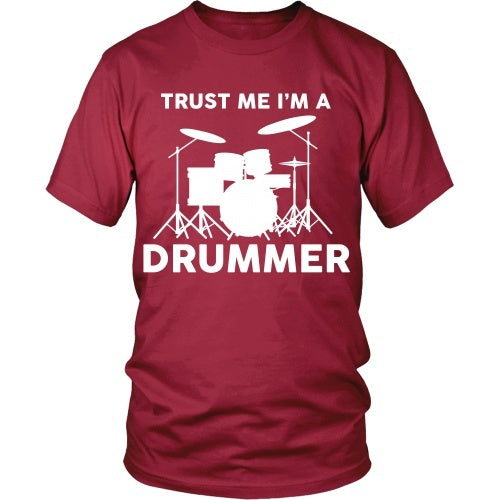 T-shirt - Trust Me I'm A Drummer - Front