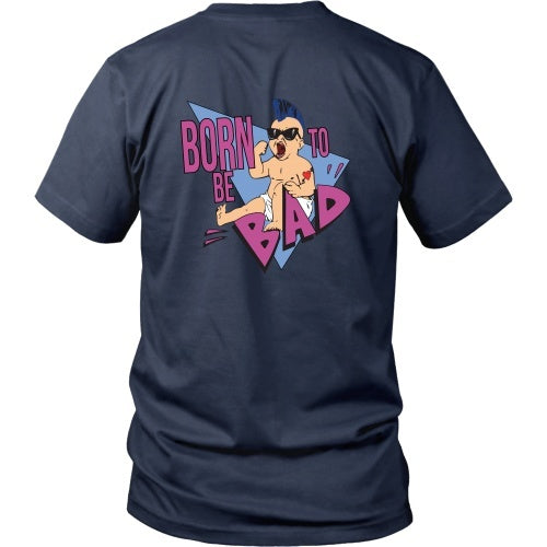 T-shirt - Twins - Born To Be Bad - Back Design