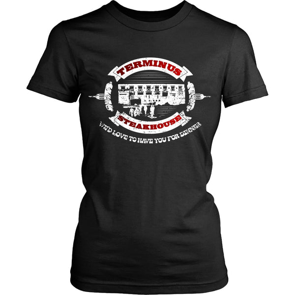 T-shirt - Walking Dead - Terminus Steakhouse - Front Design