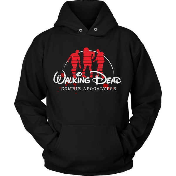 T-shirt - Walking Dead - Walking Disney - Front Design