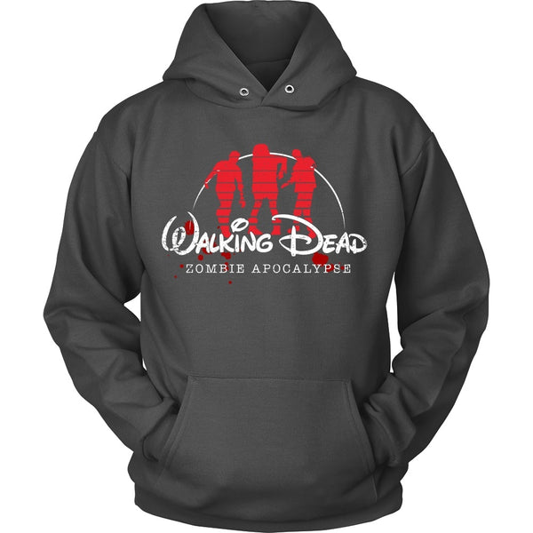 T-shirt - Walking Dead - Walking Disney - Front Design
